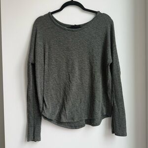 Olivaceous Olive Greewn Long Sleeve Tee L